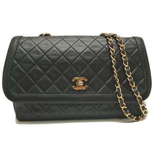 Chanel Vintage Cc Chain Flap Bag #233755C37B